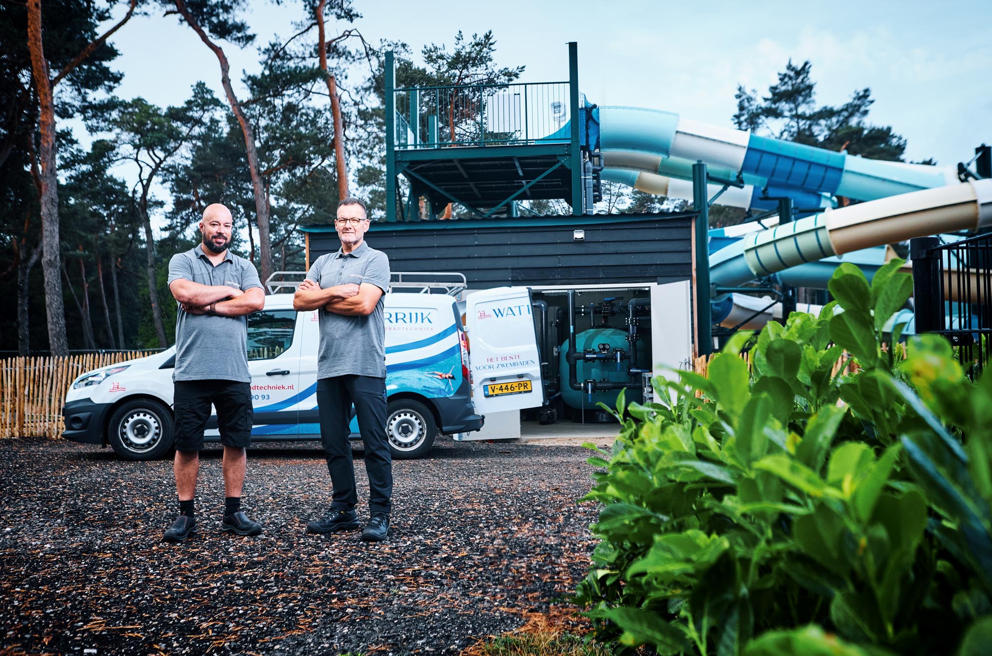 Waterrijk Zwembadtechniek glijbaan